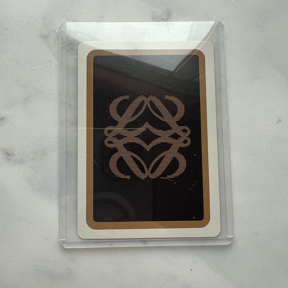 1 Loewe Retro Vintage Playing Card